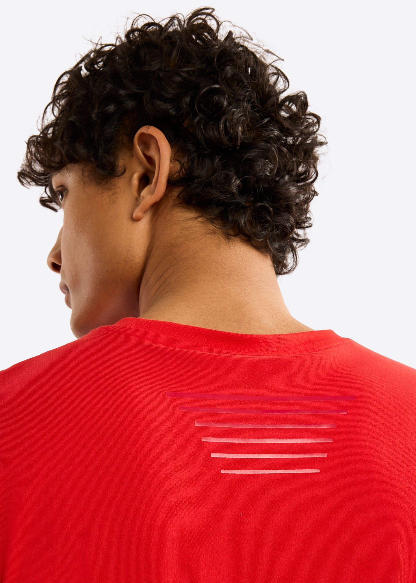 Nautica Competition Newry T-Shirt-Red-Detail