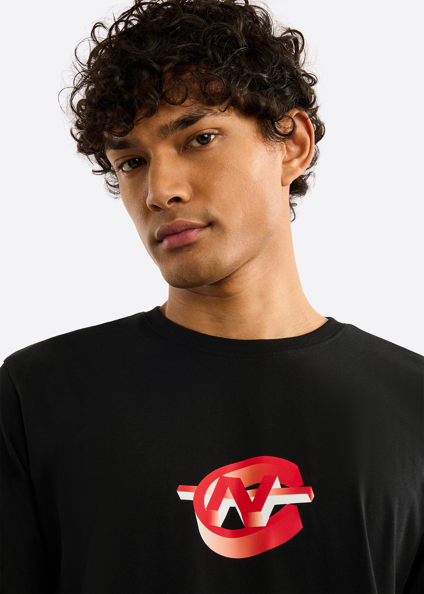 Nautica Competition Ohio T-Shirt-Black-Detail