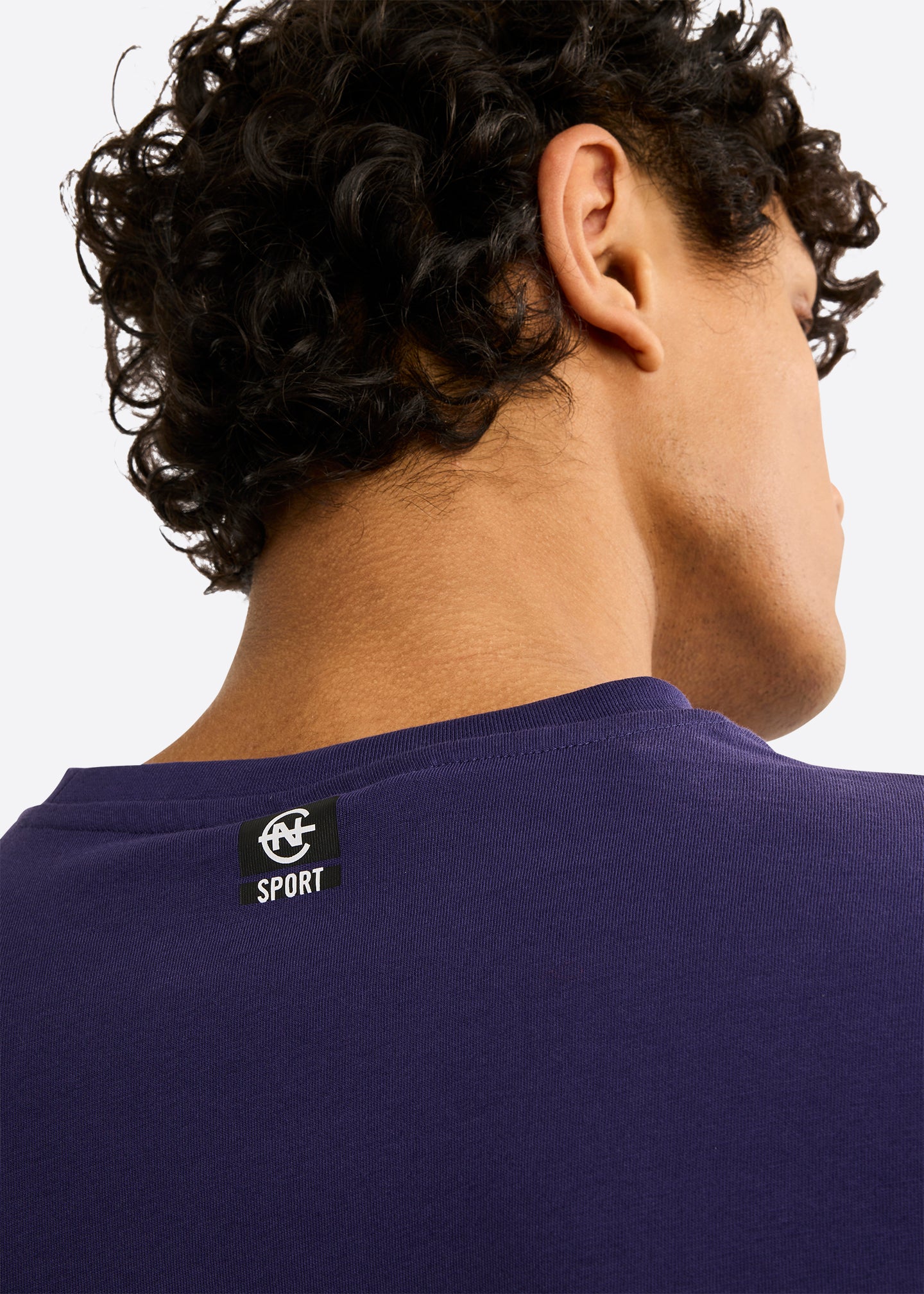 Nautica Competition Wexford T-Shirt-Dark Blue-Back Detail