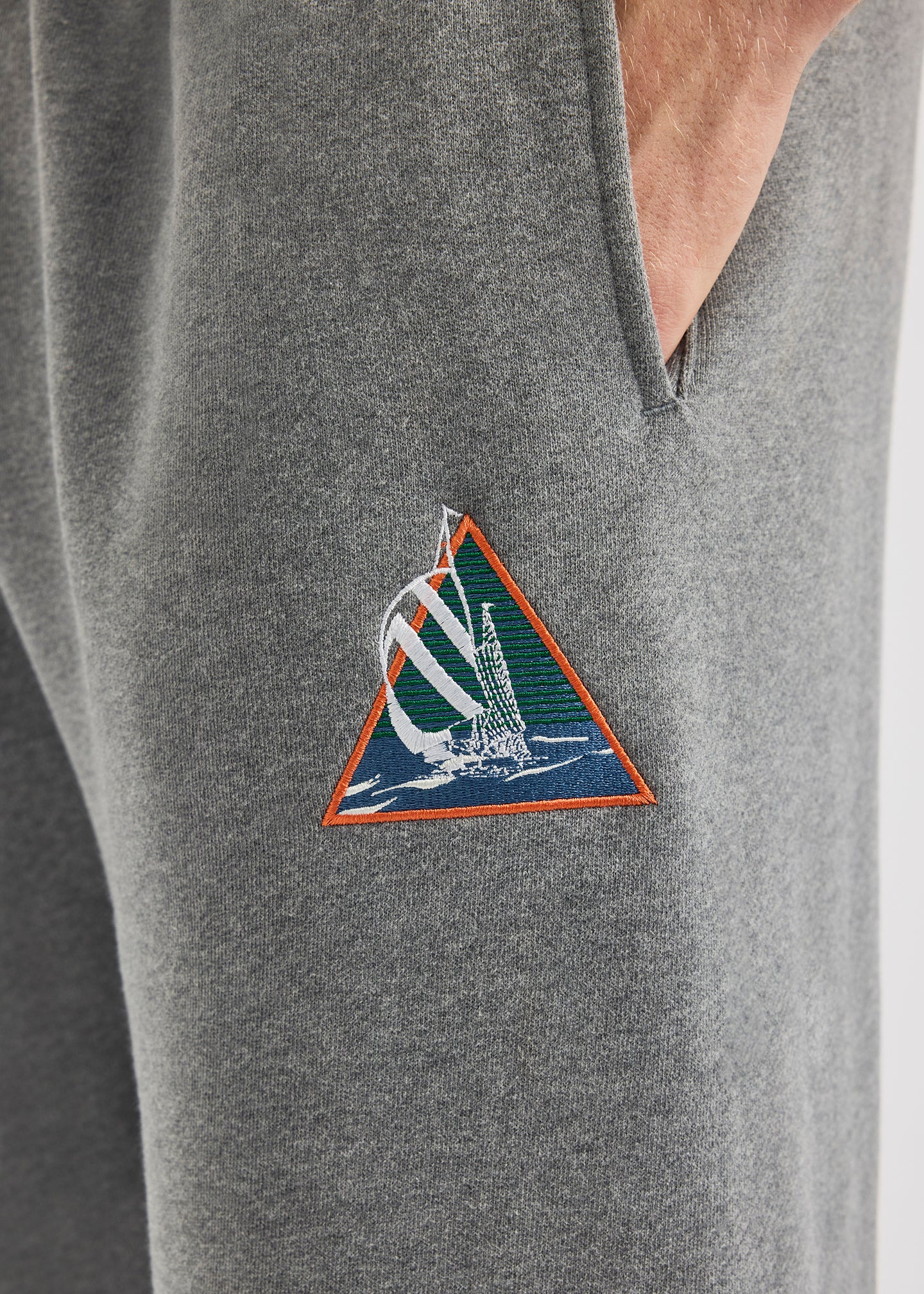 Staples Jog Pant - Grey Marl