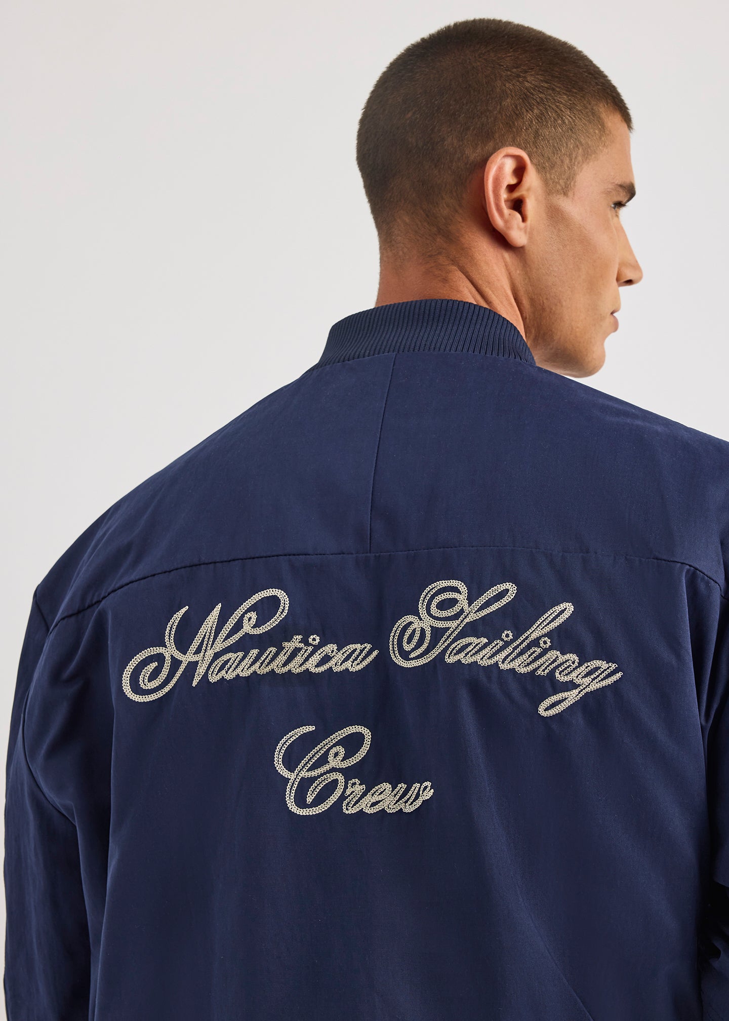 Dreman Letterman Jacket - Dark Navy