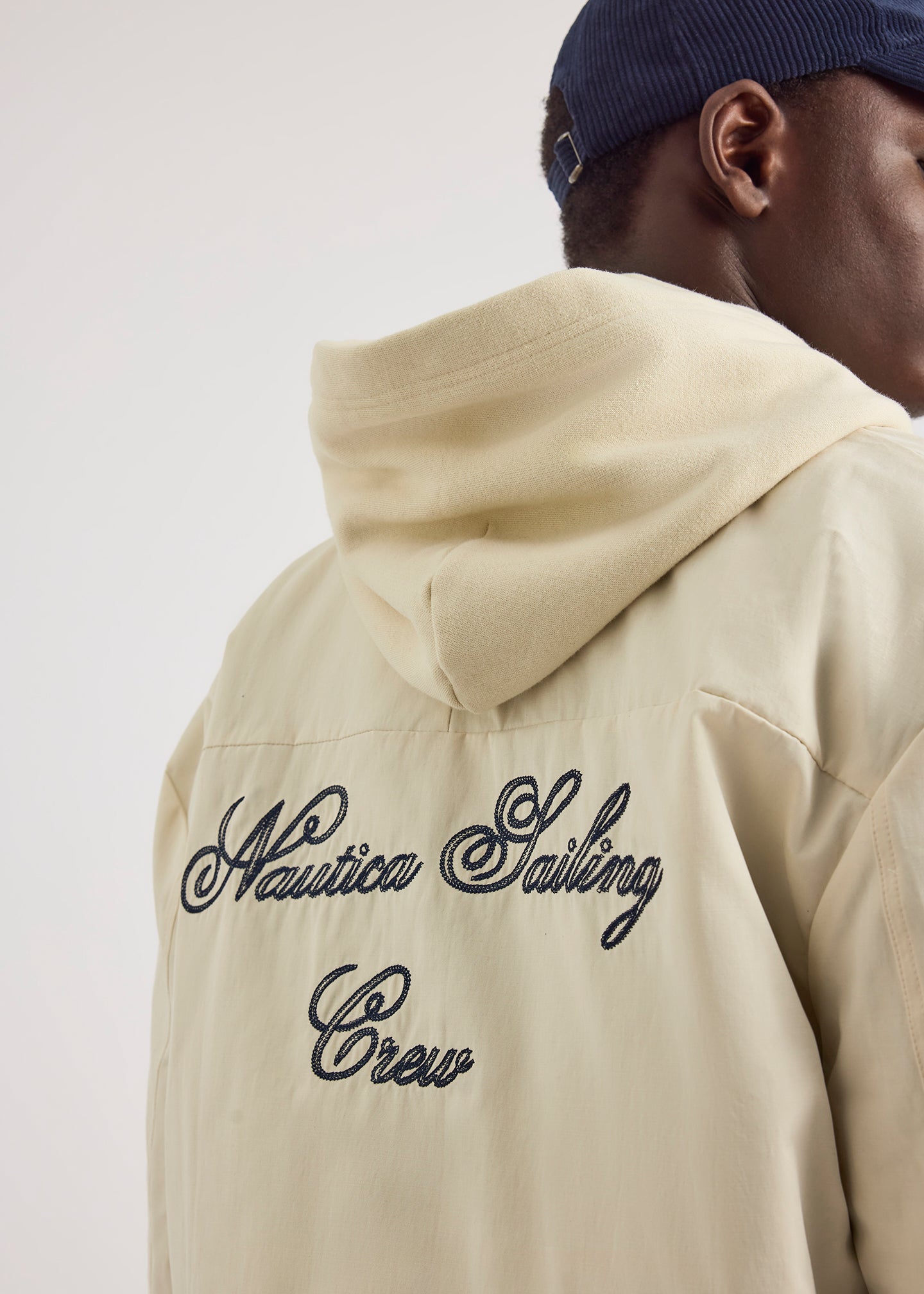 Dreman Letterman Jacket - Ivory