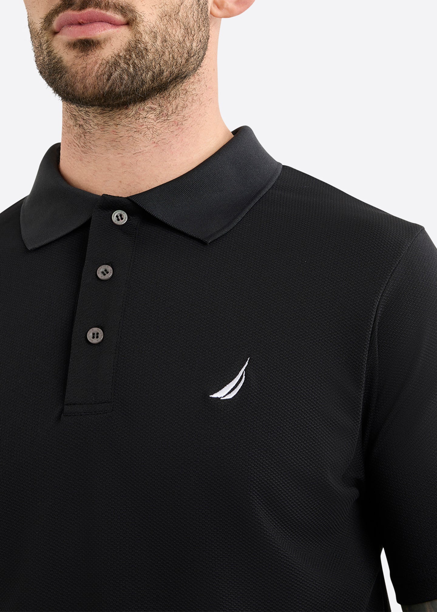 Barrett Slim Fit Polo Shirt - Black