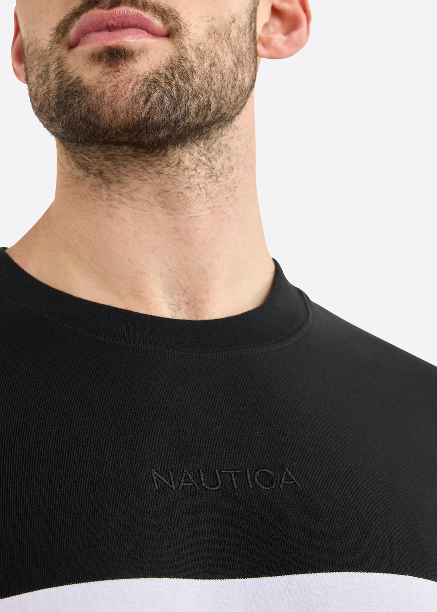 Nautica Trelew T-Shirt-Black-Detail