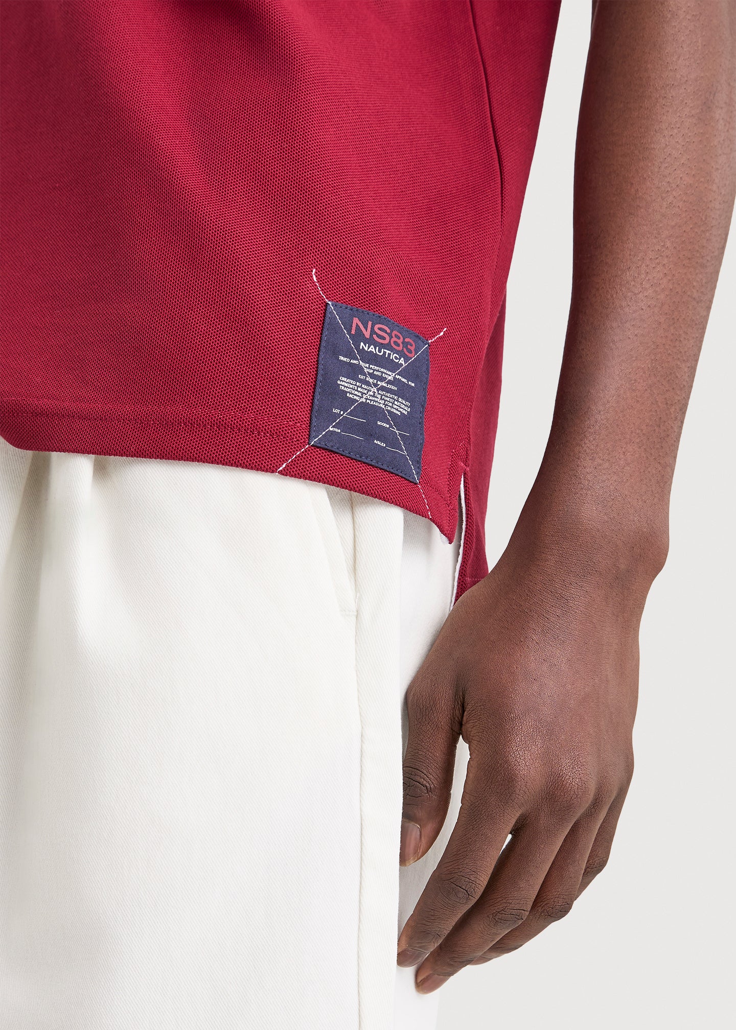 Azura Polo Shirt - Dark Red