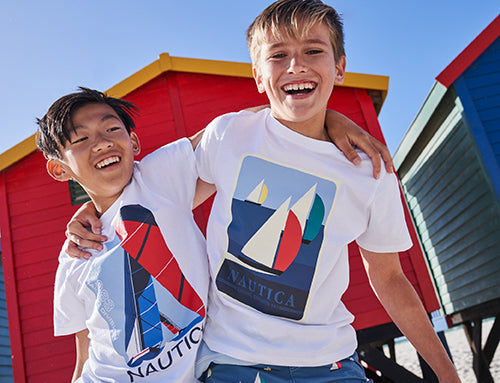 Nautica Heywood T Shirt Junior Dark Navy