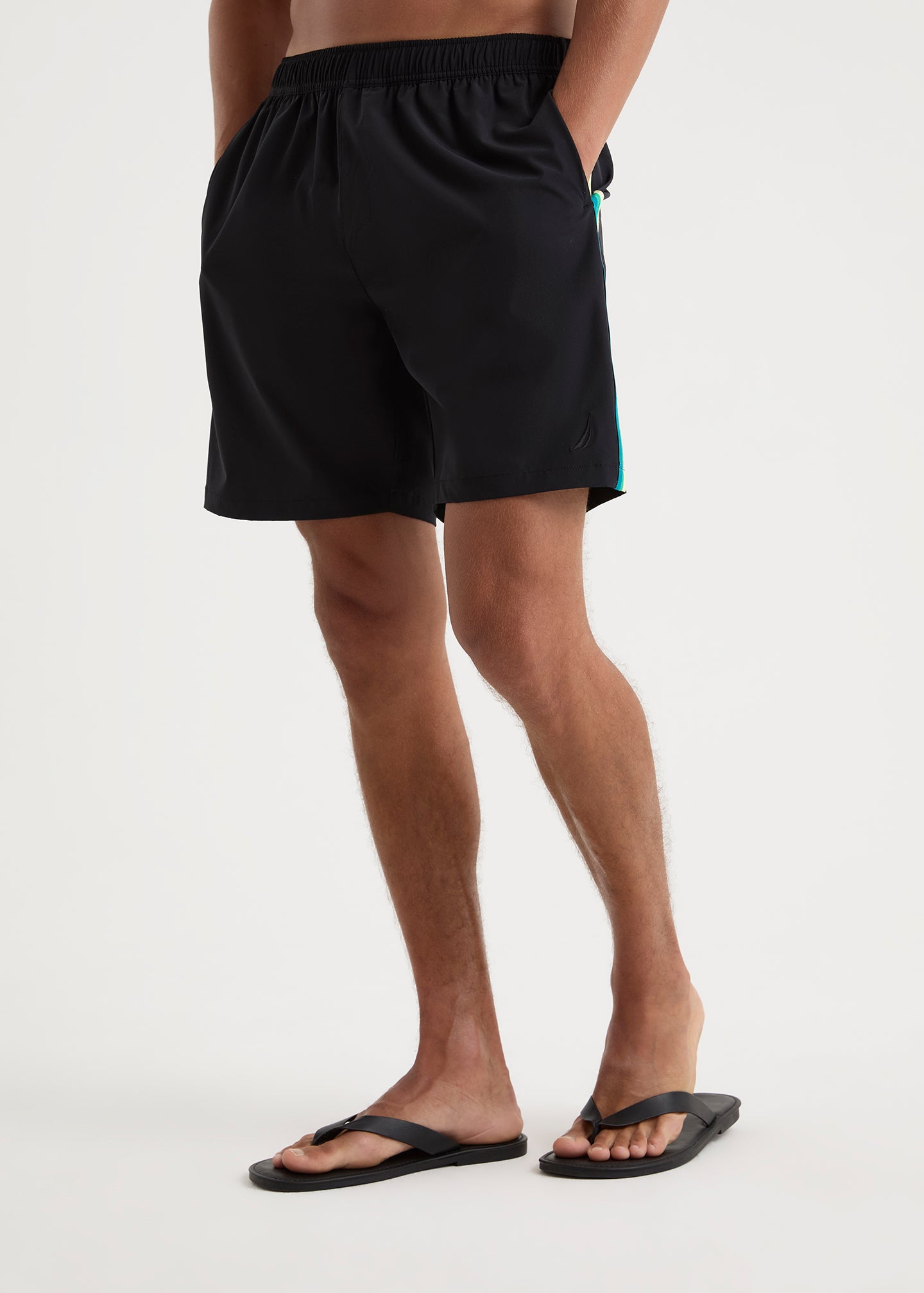 Ribbon Swim Short - Black