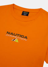 Load image into Gallery viewer, Nautica Competition Ballan T-Shirt Jnr - Neon Orange - Detail