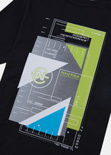 Load image into Gallery viewer, Nautica Competition Callcup T-Shirt Jnr - Black - Detail