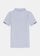 Load image into Gallery viewer, Nautica Competition Lancelin Polo Shirt Jnr - White - Back