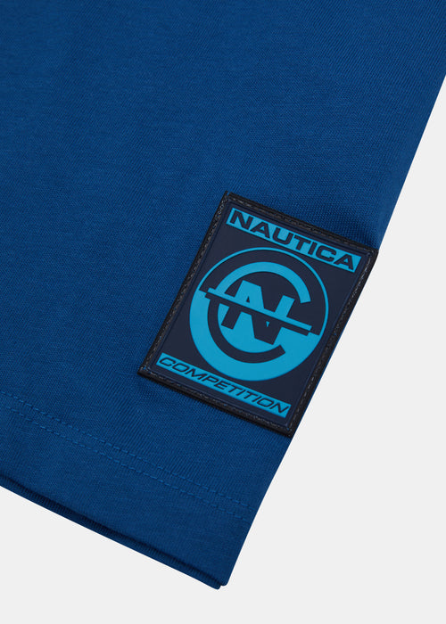 Nautica Competition Lorne T-Shirt Jnr - Dark Blue - Detail