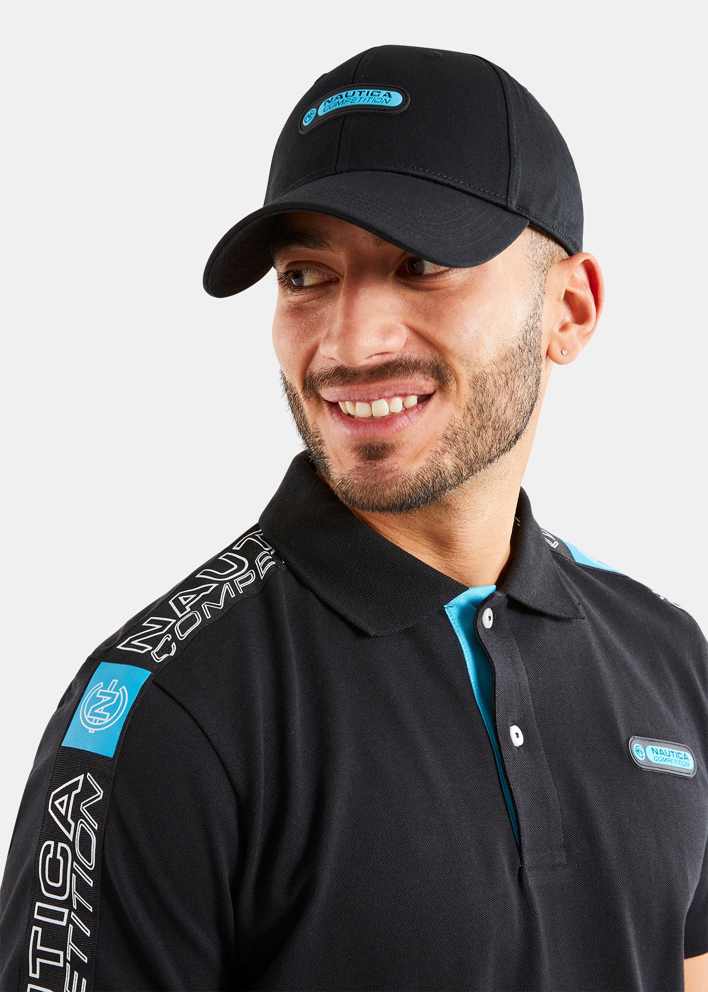 Nautica Competition Mcarthur Snapback Cap - Black - Front