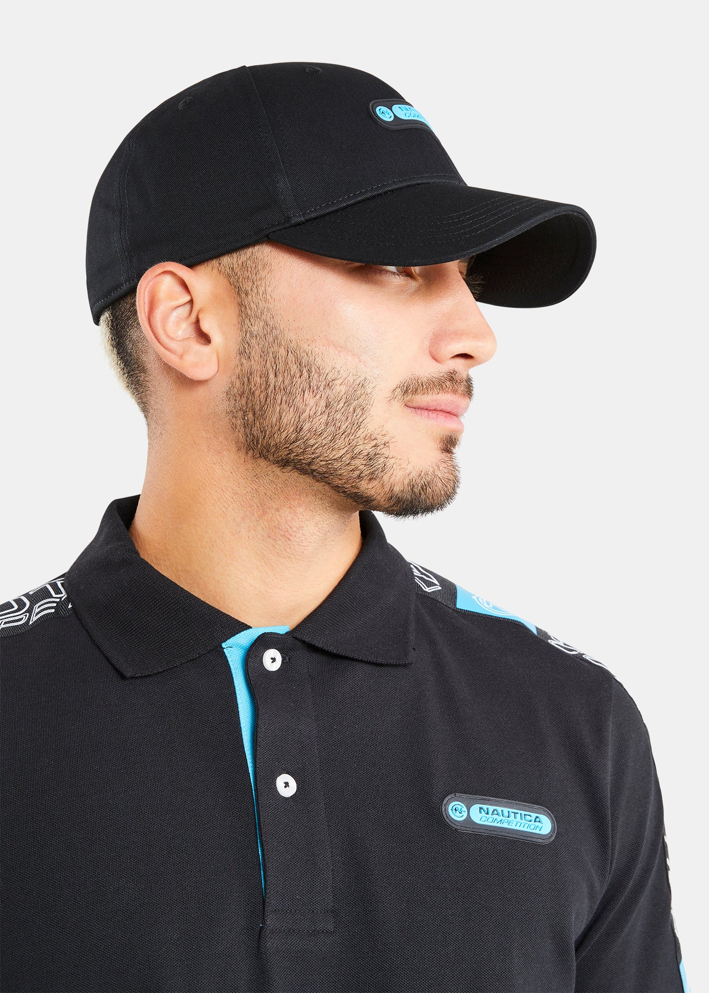 Nautica Competition Mcarthur Snapback Cap - Black - Side