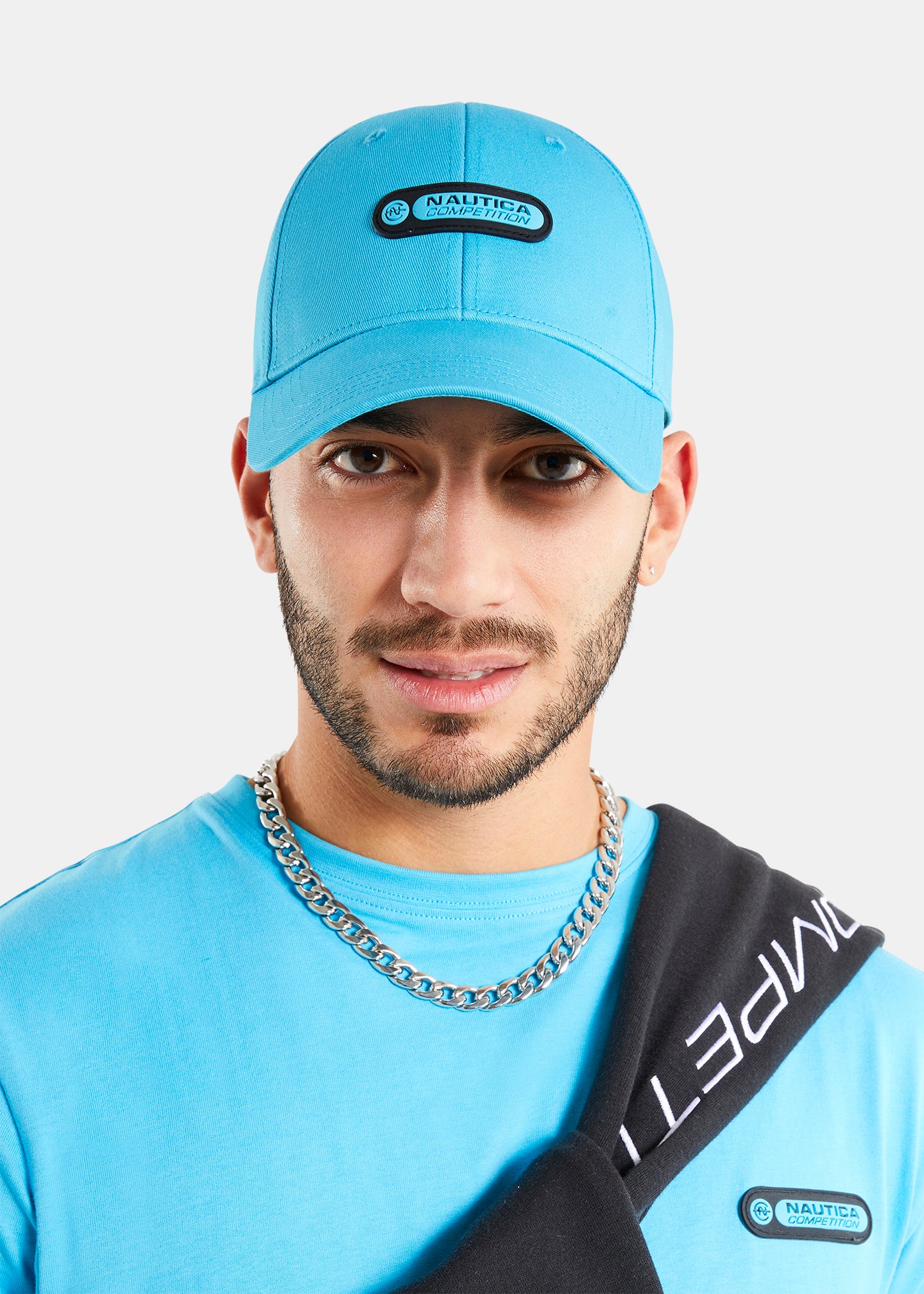 Nautica Competition Mcarthur Snapback Cap - Electric Blue - Front