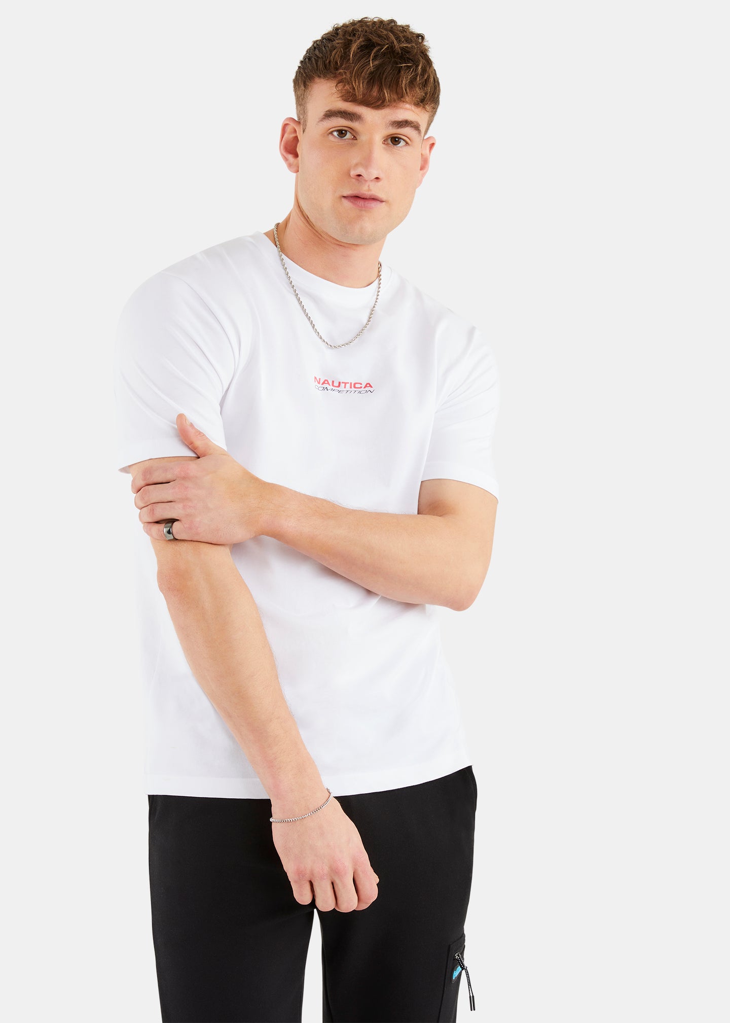 Nautica Competition Shane T-Shirt - White - Front