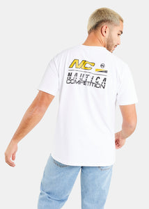 Nautica Competition Dalma T-Shirt - White - Back