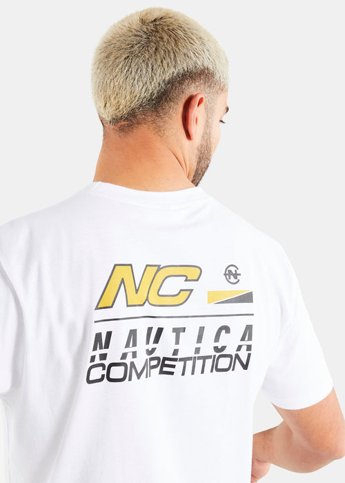 Nautica Competition Dalma T-Shirt - White - Detail