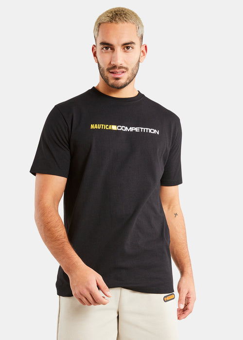 Nautica Competition Brooklands T-Shirt - Black - Front