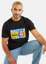 Load image into Gallery viewer, Nautica Competition Pilton T-Shirt - Black - Front