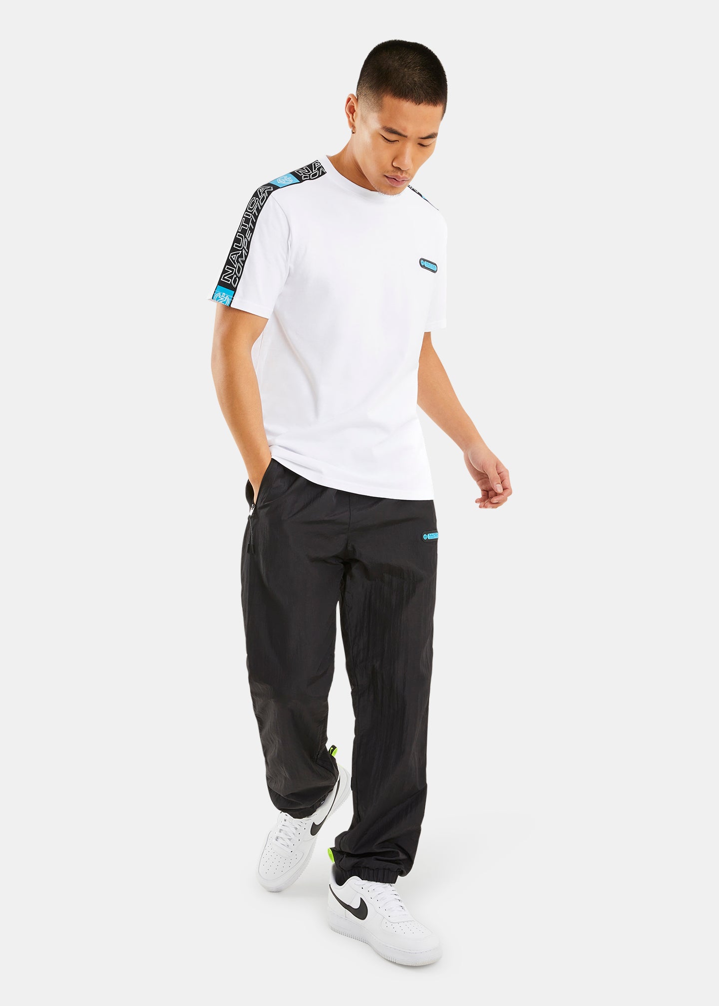 Nautica Competition Colton T-Shirt - White - Full Body