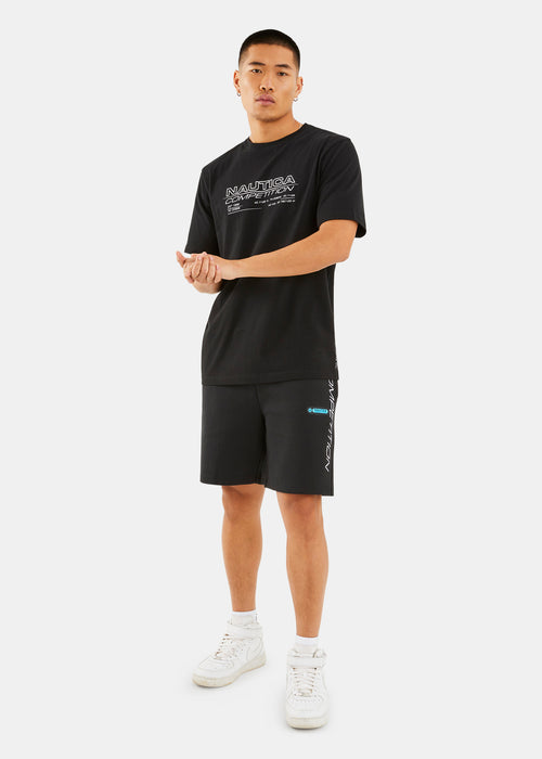 Nautica Competition Jaden T-Shirt - Black - Full Body
