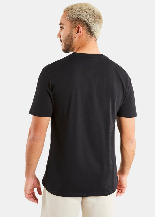 Nautica Competition Dominic T-Shirt - Black - Back