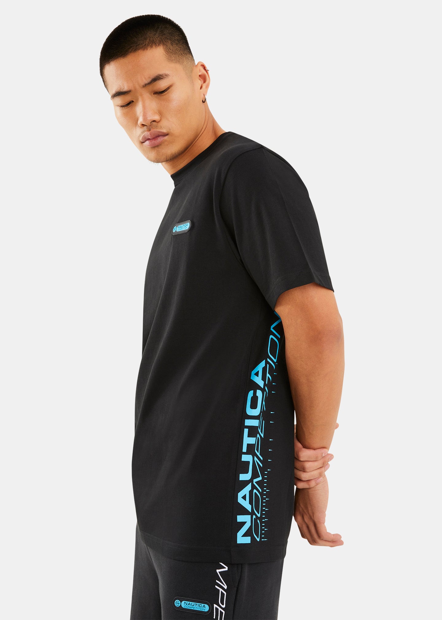 Nautica Competition Rowan T-Shirt - Black - Front