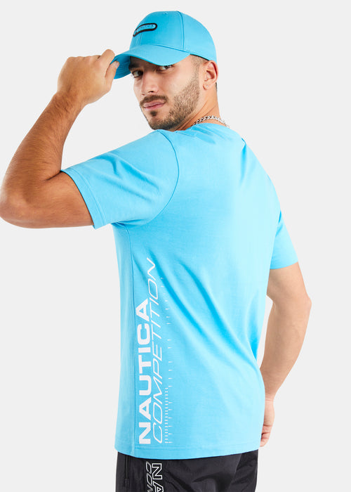 Nautica Competition Rowan T-Shirt - Electric Blue - Back