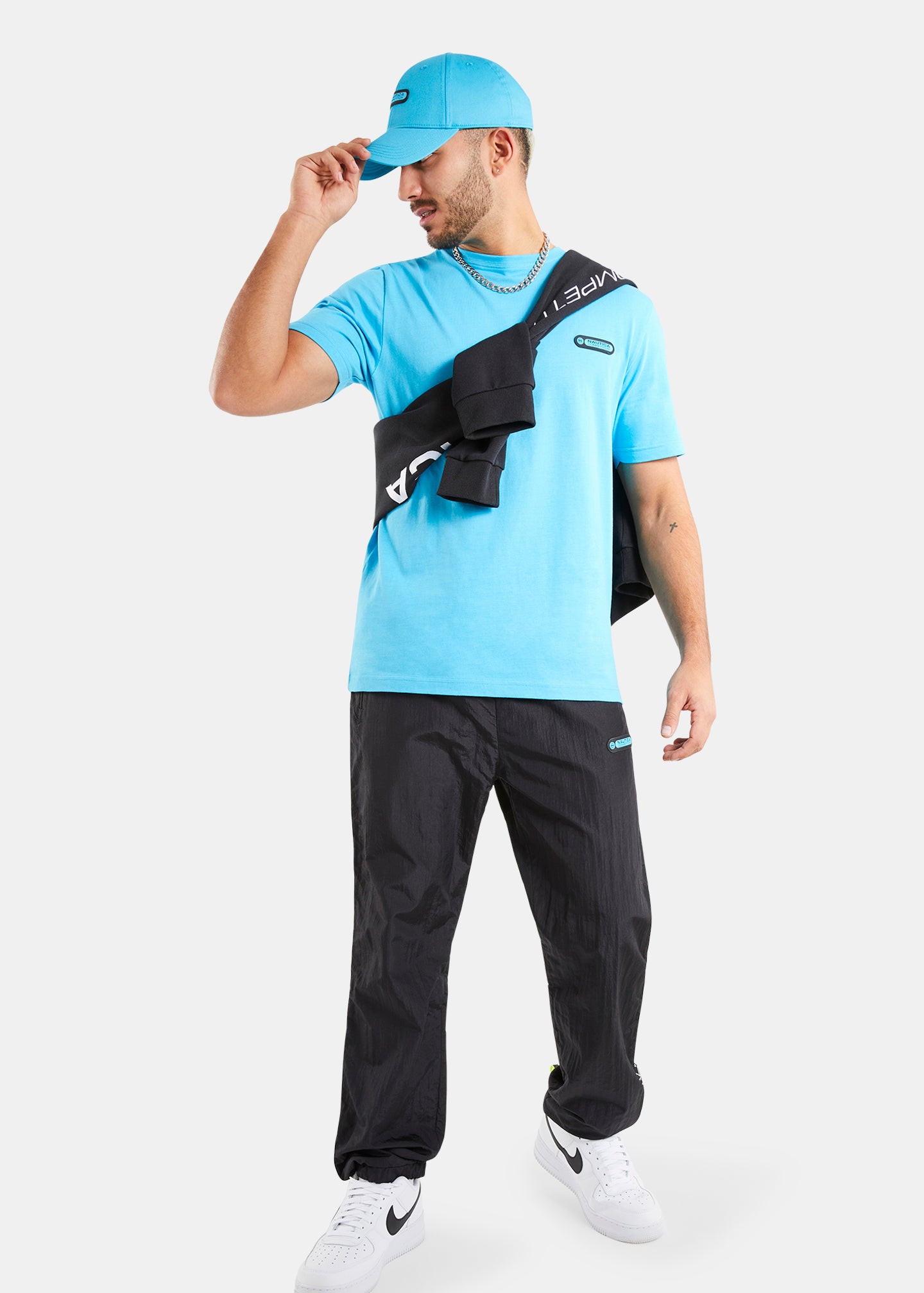 Nautica Competition Rowan T-Shirt - Electric Blue - Full Body
