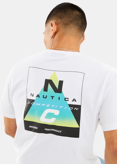 Nautica Competition Dyda T-Shirt - White - Detail