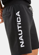Load image into Gallery viewer, Nautica Competition Hayes Fleece Short - Black - Detail