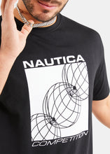 Load image into Gallery viewer, Nautica Competition Remington T-Shirt - Black - Detail