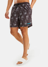 Load image into Gallery viewer, Nautica Competition Phoenix 6&quot; Swim Short - Black - Front