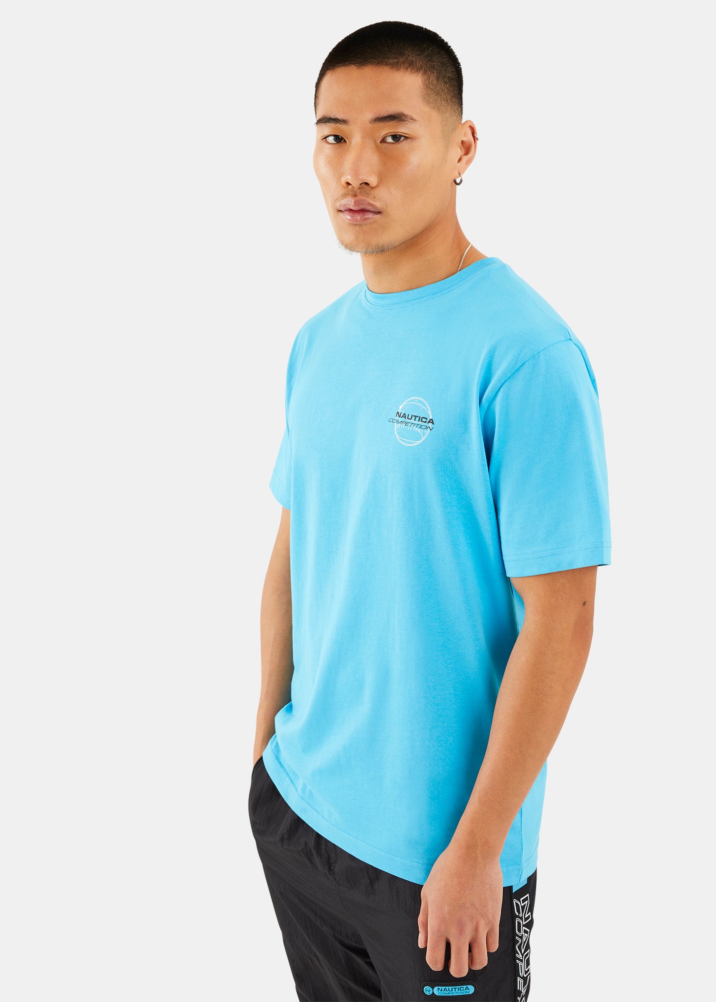 Nautica Competition Bryce T-Shirt - Electric Blue - Front