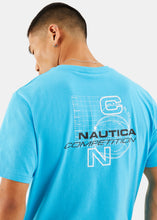Load image into Gallery viewer, Nautica Competition Bryce T-Shirt - Electric Blue - Detail