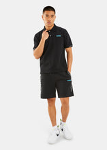 Load image into Gallery viewer, Nautica Competition Paxton Polo Shirt - Black - Full Body