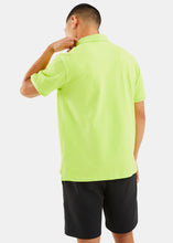 Load image into Gallery viewer, Nautica Competition Paxton Polo Shirt - Lime - Back