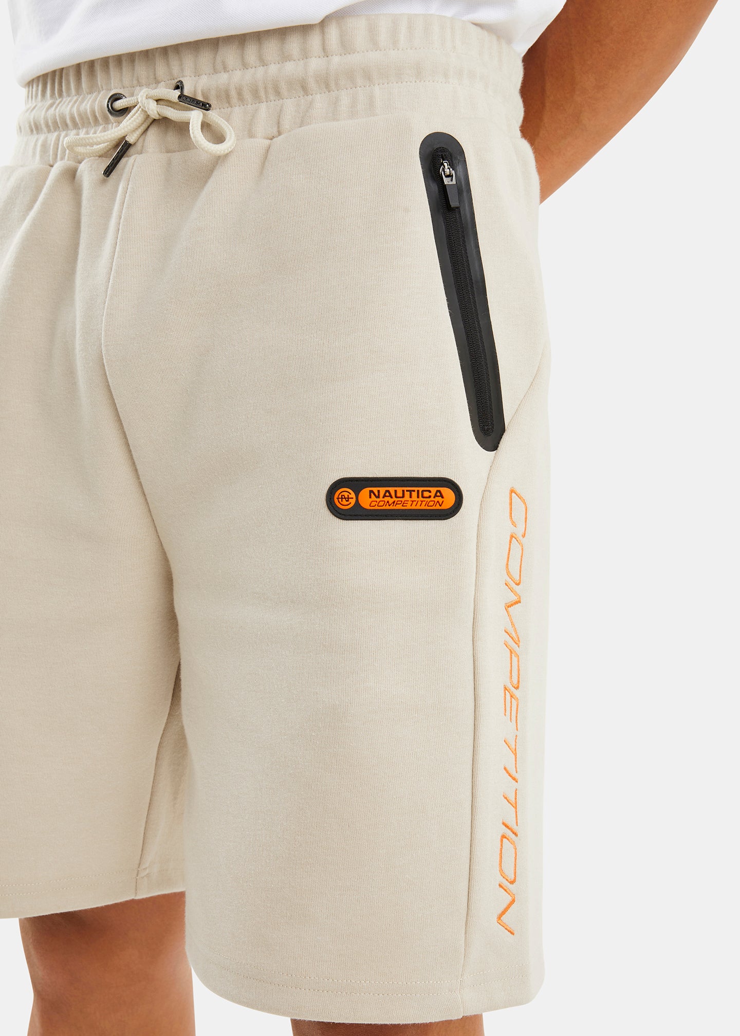 Nautica Competition Jardine Fleece Short - Latte - Detail