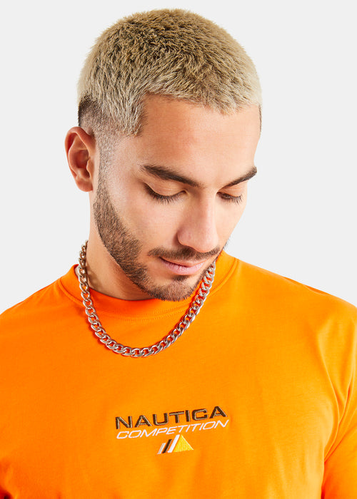 Nautica Competition Blaine T-Shirt - Orange - Detail