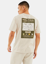 Load image into Gallery viewer, Nautica Competition Blake T-Shirt - Latte - Back