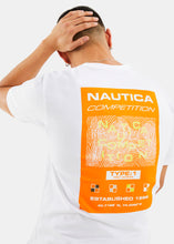 Load image into Gallery viewer, Nautica Competition Blake T-Shirt - White - Detail