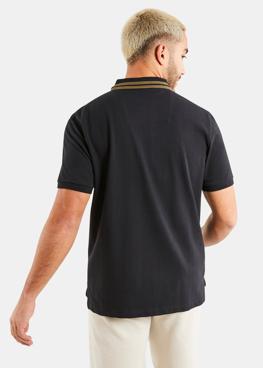 Nolan Polo Shirt - Black