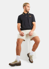 Load image into Gallery viewer, Nautica Competition Nolan Polo Shirt - Black - Full Body