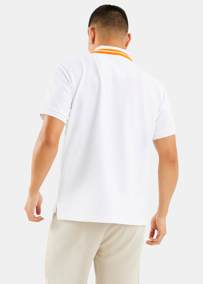 Nautica Competition Nolan  Polo Shirt - White - Back