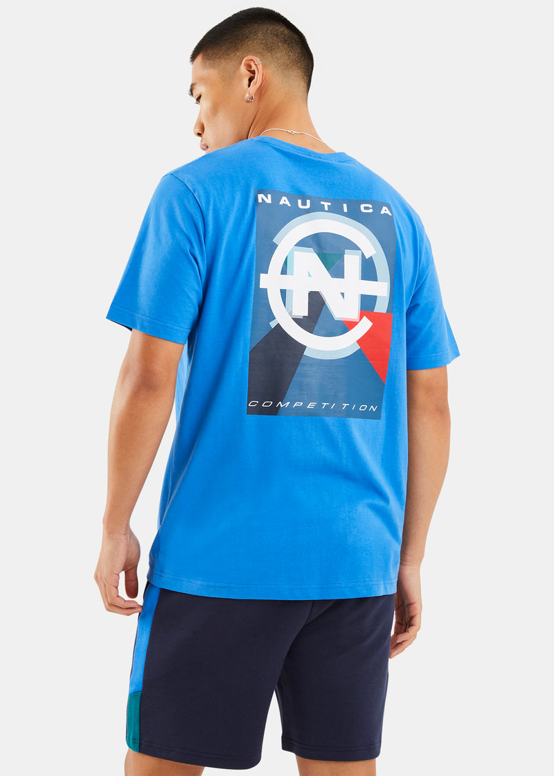 Nautica Competition Bates T-Shirt - Blue - Back