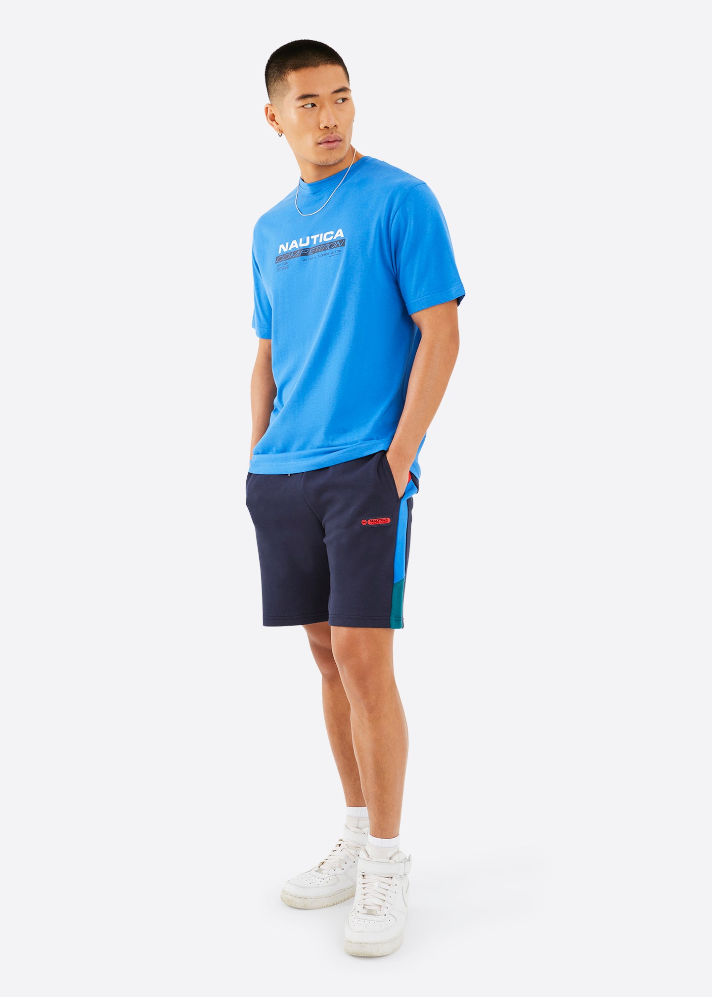 Nautica Competition Bates T-Shirt - Blue - Full Body