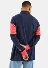 Load image into Gallery viewer, Nautica Competition Trey Rugby Shirt - Dark Navy - Back