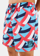 Load image into Gallery viewer, Nautica Competition Tate 6&quot; Swim Short - Multi - Detail