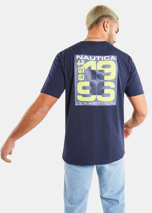 Nautica Competition Mack T-Shirt - Dark Navy  - Back