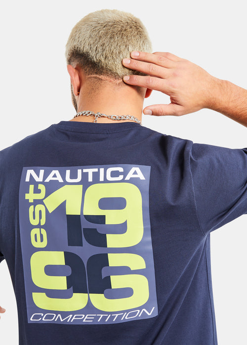 Nautica Competition Mack T-Shirt - Dark Navy  - Detail